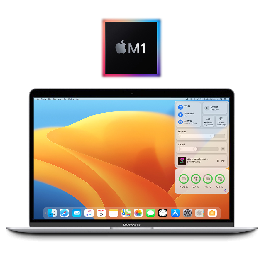 【MacBook Air M1 13インチ】2020年　モデルA2337 Apple MacBook Air 13” 2020 A2337 M1 7-Core GPU 8GB RAM 256GB SSD