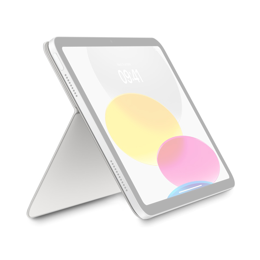 Apple MQDP3LL/A Magic Keyboard Folio for iPad 10th gen (White