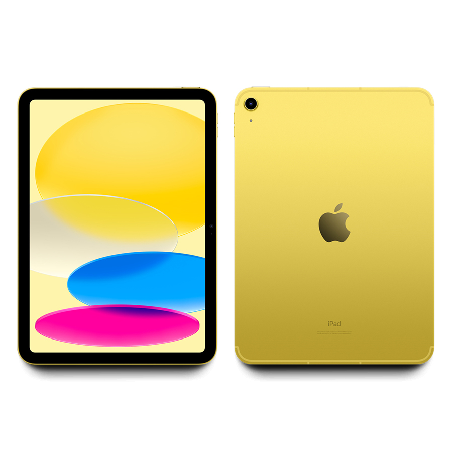 イエロー iPad 本体 + Apple Pencil 第10世代 3D Apple IPad 2022 10th Gen WiFi-Cellular With Pencil Yellow