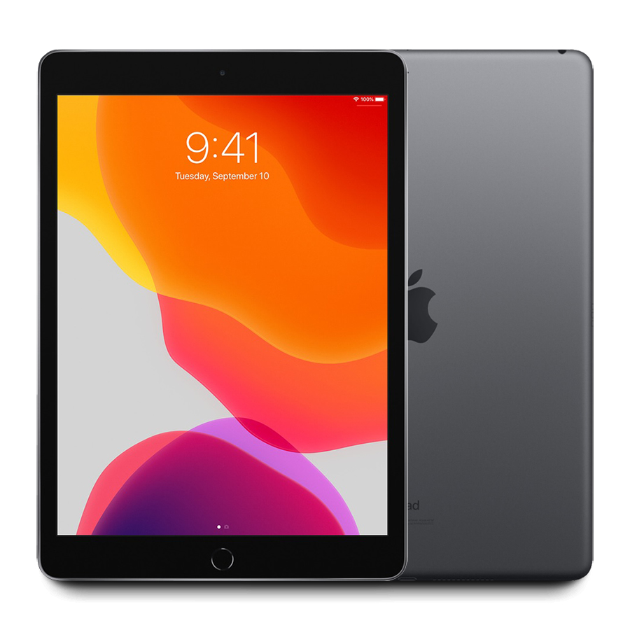 2019 Apple iPad 7 32GB WiFi Only 90%+ Battery (Space Gray) A2197 w