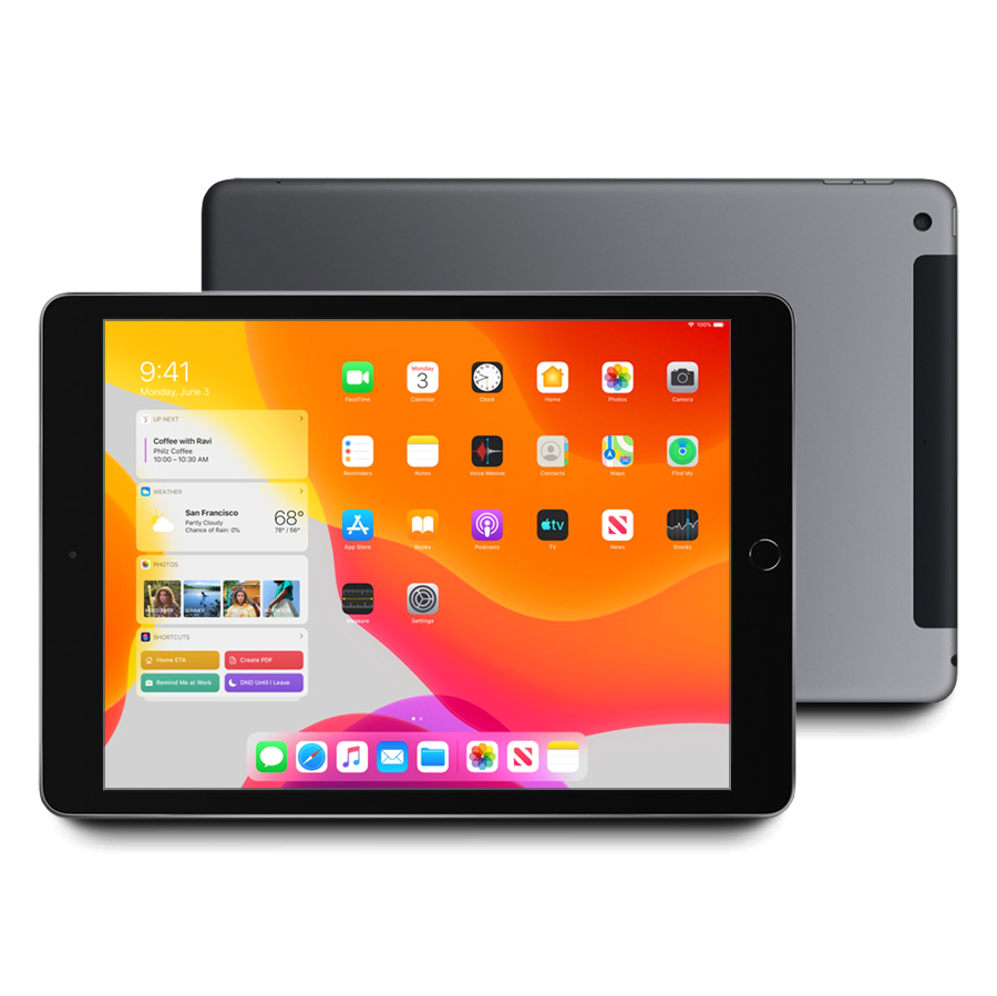 （K02-70） Apple iPad7 MW6C2J/A 32GB 判定◯ 2019 Apple iPad 7 32GB Unlocked 90%+ Battery 10.2