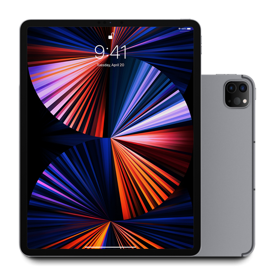 2021 Apple iPad Pro 5 90%+ Battery 1TB Unlocked 12.9