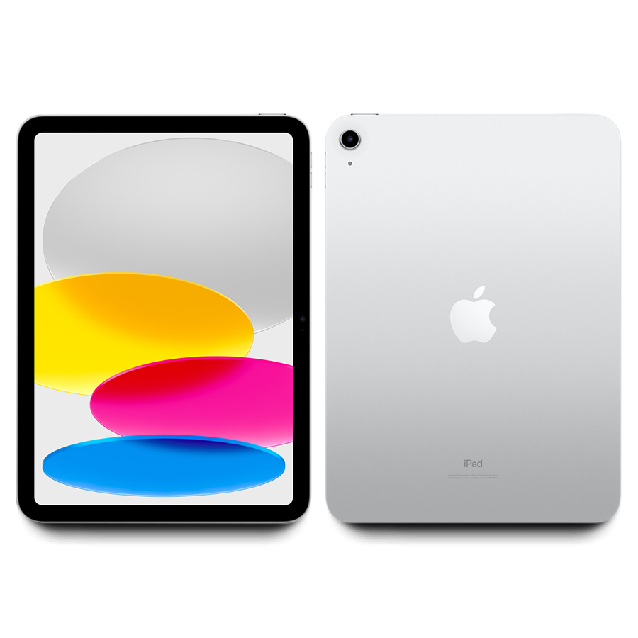2022 Apple iPad 10 64GB WiFi Only (Silver) A2696 - w/1 Year