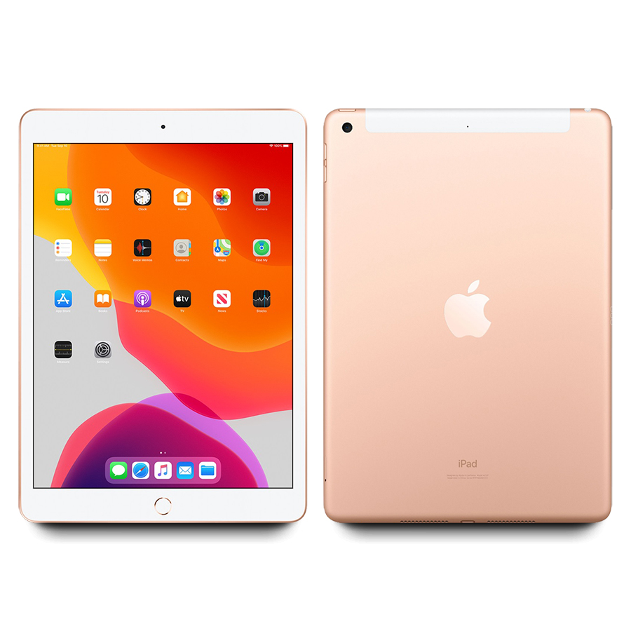 iPad 第7世代 A2198 ゴールド 32GB wifi+Cellularモデル au版 SIM